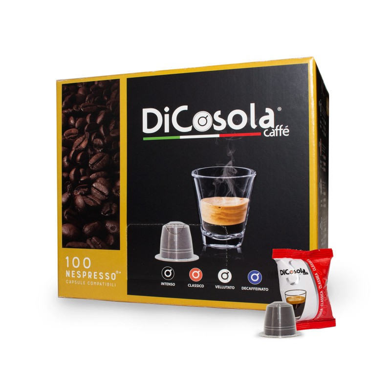 100 CLASSICA - NESPRESSO DI COSOLA CAFFE' COMPATIBILI