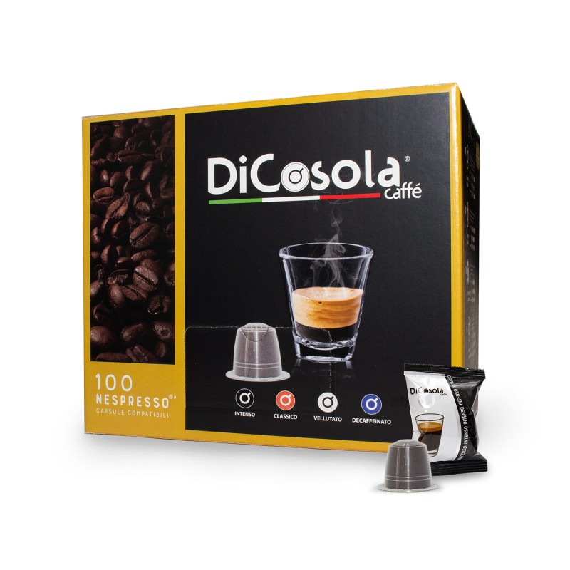 100 INTENSO - NESPRESSO DI COSOLA CAFFE' COMPATIBILI