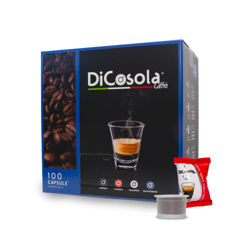100 CLASSICA - FIOR FIORE DI COSOLA CAFFE' COOP/ MITACA MPS/LUI ESPRESSO COMPATIBILI